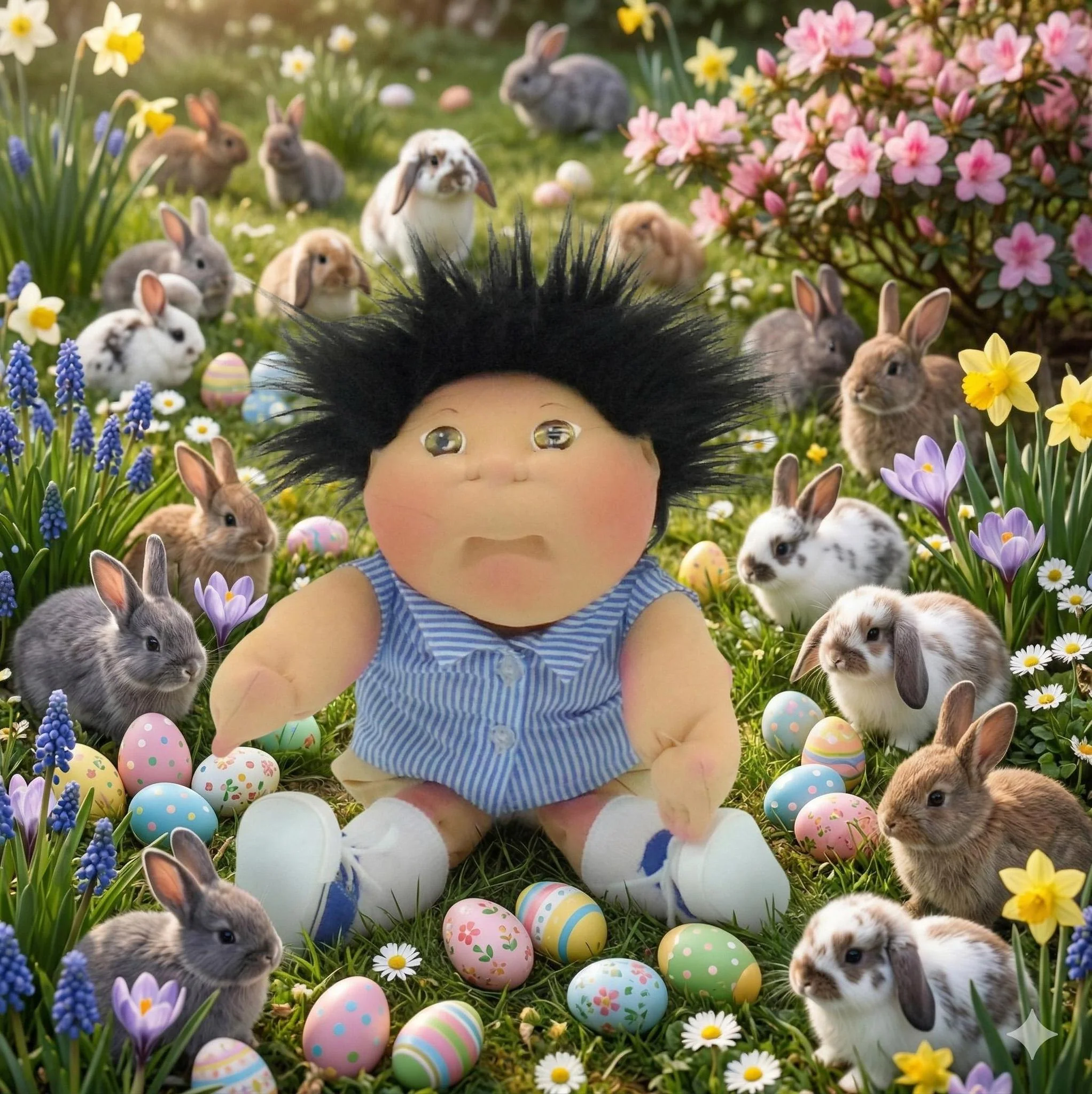 Hand-stitched Cabbage Patch Kids